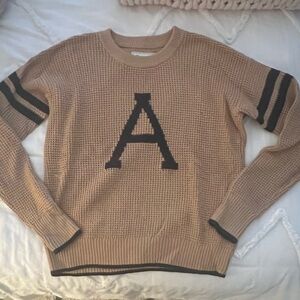 Abercrombie Women’s “A” Crewneck Sweater